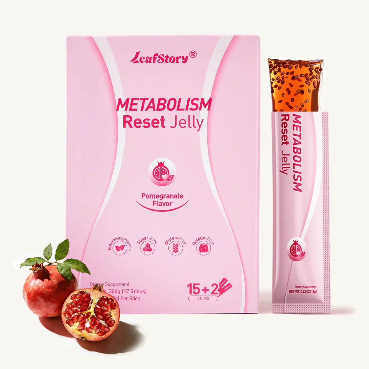 Gelatina de reinicio del metabolismo