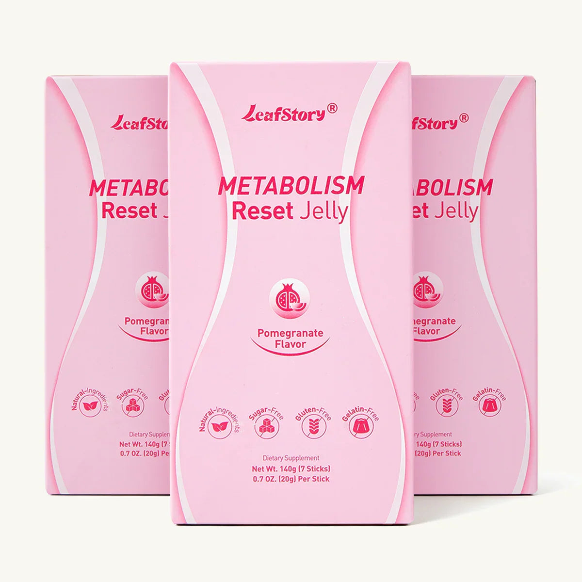 Gelatina de reinicio del metabolismo